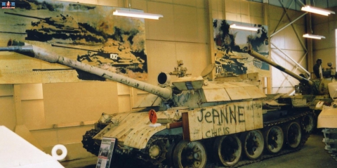 �� ������ T-55A Enigma ��ս̹���ڹ�������ͼ��