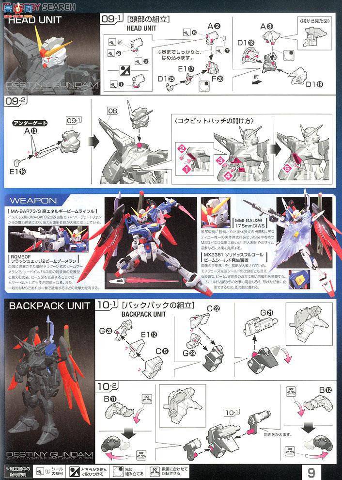 ��� �ߴ� RG11 2205030 ZGMF-X42S ���˸ߴ�