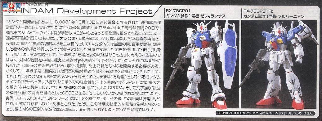  ߴ RG12 2211986 RX-78 GP01 ߴ