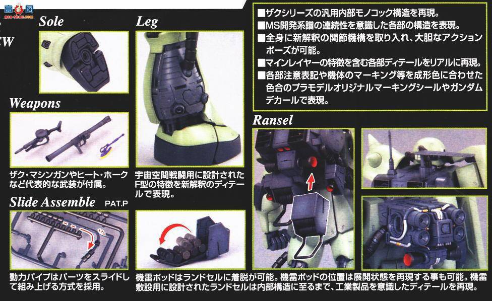  ߴ MG105 2001369 MS-06F 22.0