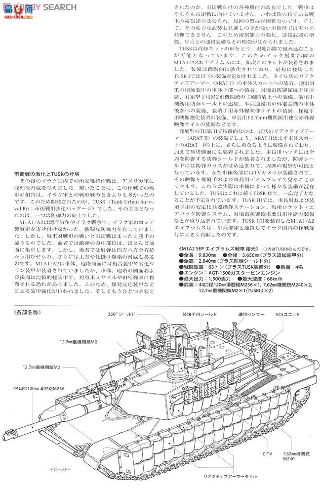 ﹬ ս 35326 M1A2 SEP TUSK II