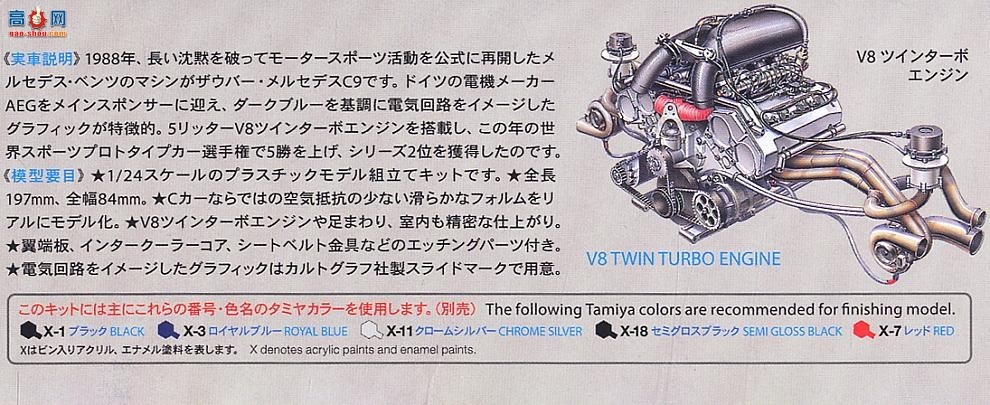 �﹬ ���� 24310 ����SAUBER-MERCEDES C9 1988