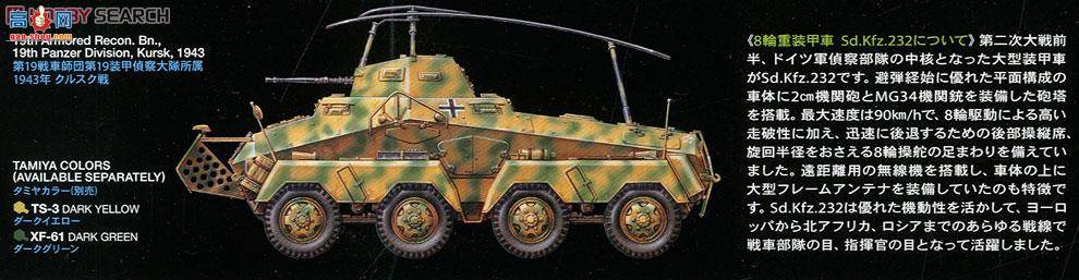 ﹬ ս 32574  Sd.Kfz.232 ʽװ쳵