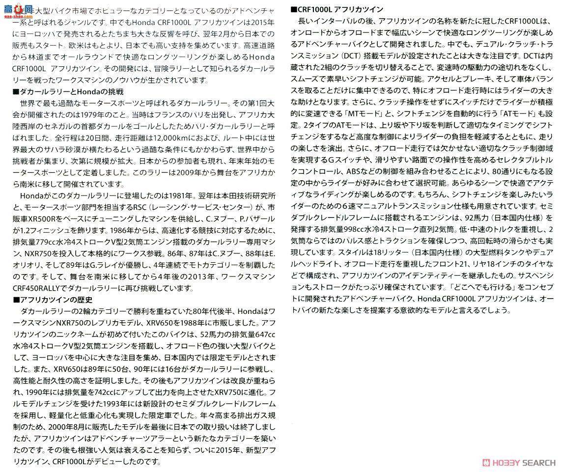 �﹬ Ħ�� 16042 ����CRF1000L Africa Twin