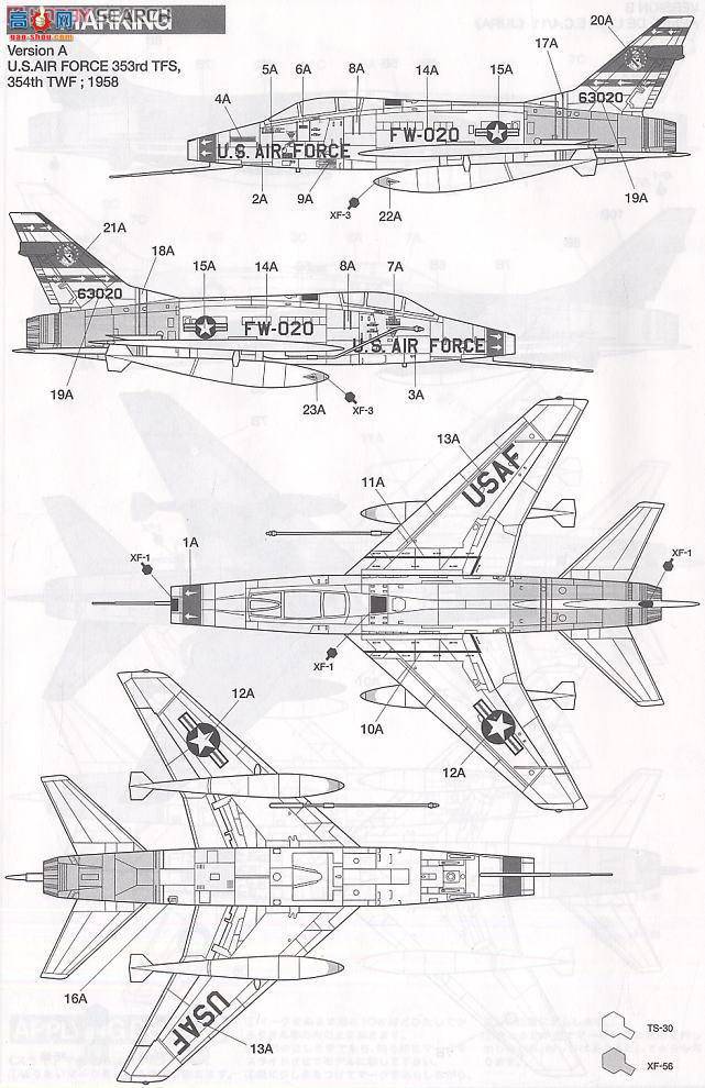 ﹬ ɻ 60760 F-100D Super Saber 嵶ս