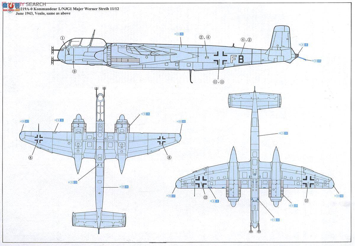  ɻ 5005 ¹èͷӥ He219A-0ҹս