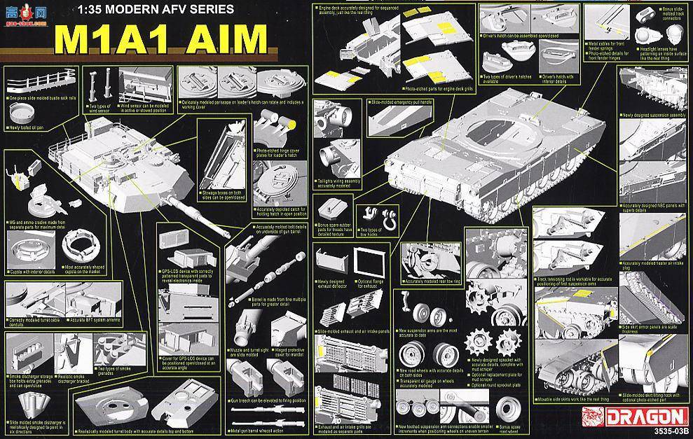 ���� ս�� 3535 �����ִ�M1A1 AIM��ս̹��