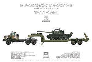  TAKOM ս 2095 KrAZ-260Vؿ&amp;ChMZAP-5247GϳT-55 AMV̹