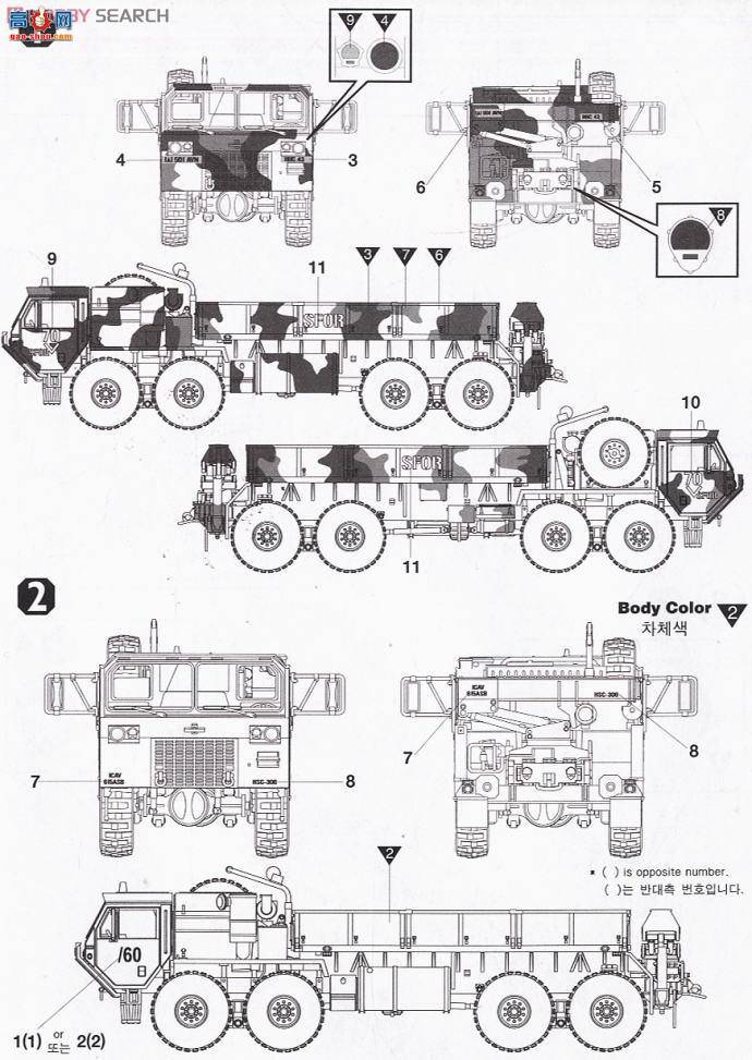  ACADEMY ս AM13412  M-997 8x8 Ϳ