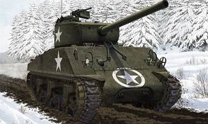 ������ ACADEMY AM13500 M4A3(76)W��ս̹�� ̹�˴��ս