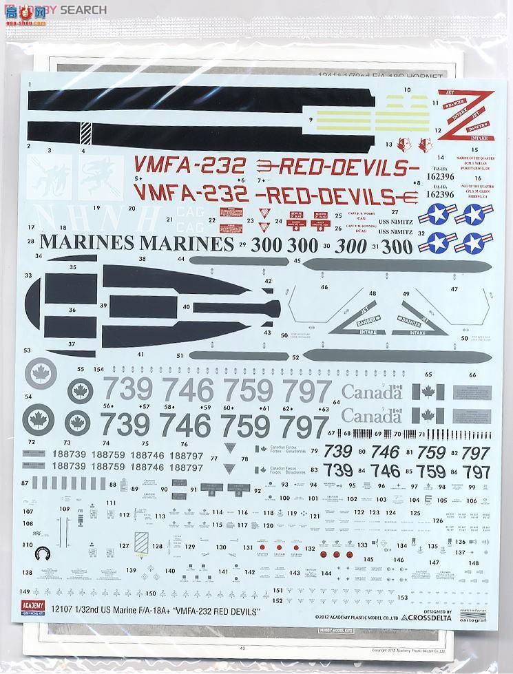  ACADEMY AM12107 F/A-18A+ Ʒ ս