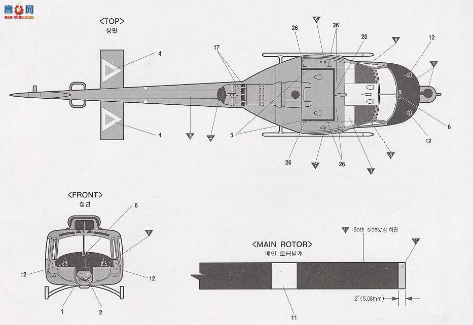  ACADEMY ֱ AM2199 UH-1Cֱ