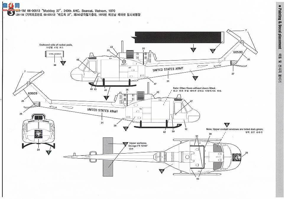  ACADEMY ֱ AM12701 UH-1Cװֱ