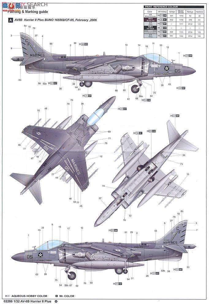 С���� �ɻ� 02286 AV-8B��II+�����͹�����