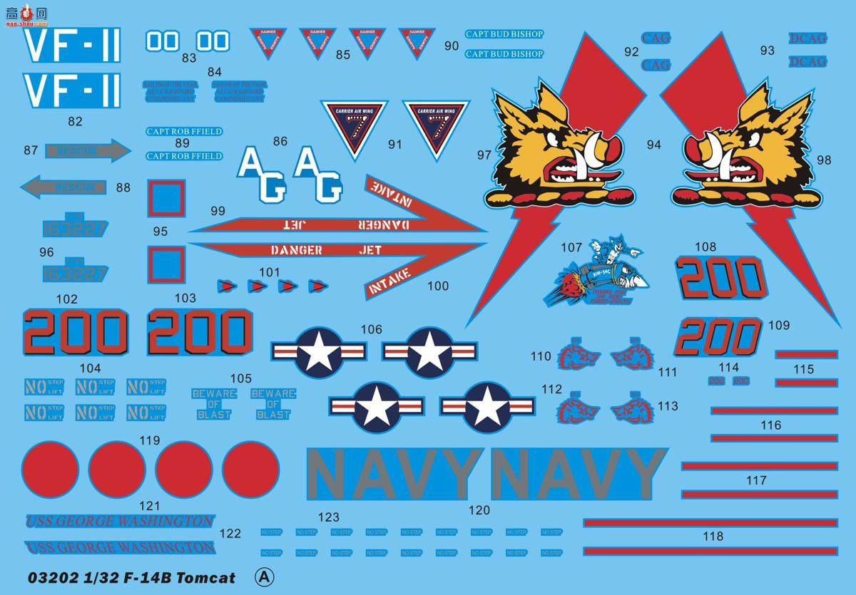 С���� �ɻ� 03202 F-14B ��è�ɱ���ս����