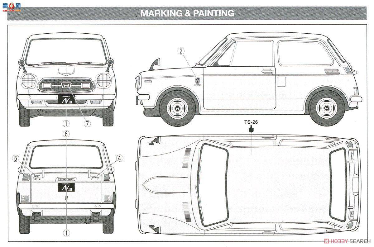 �﹬ �ܳ� 10010 ����Honda N III 360