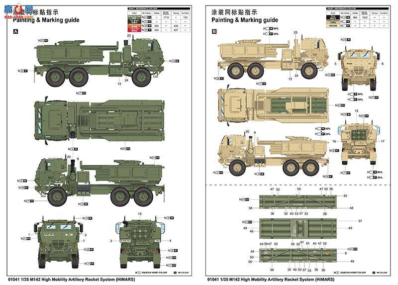 С���� ���� 01041 ����M142�߻��������ϵͳ(HIMARS)