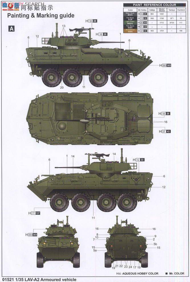 С���� װ�׳� 01521 LAV�CA2��8x8 ��ʽװ�׳�