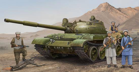 С���� ̹�� 01551 ����˹T-62̹��1975����(1962����+KTD2)