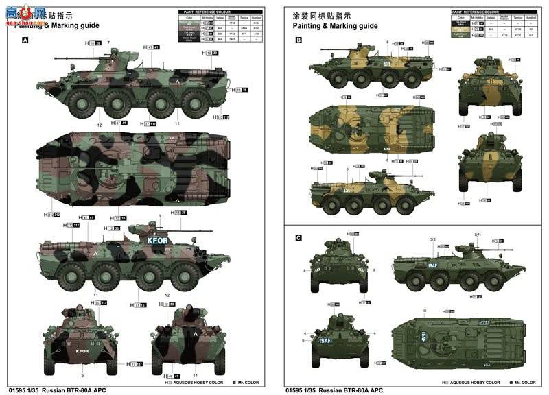 С װ׳ 01595 ˹BTR-80Aװͳ