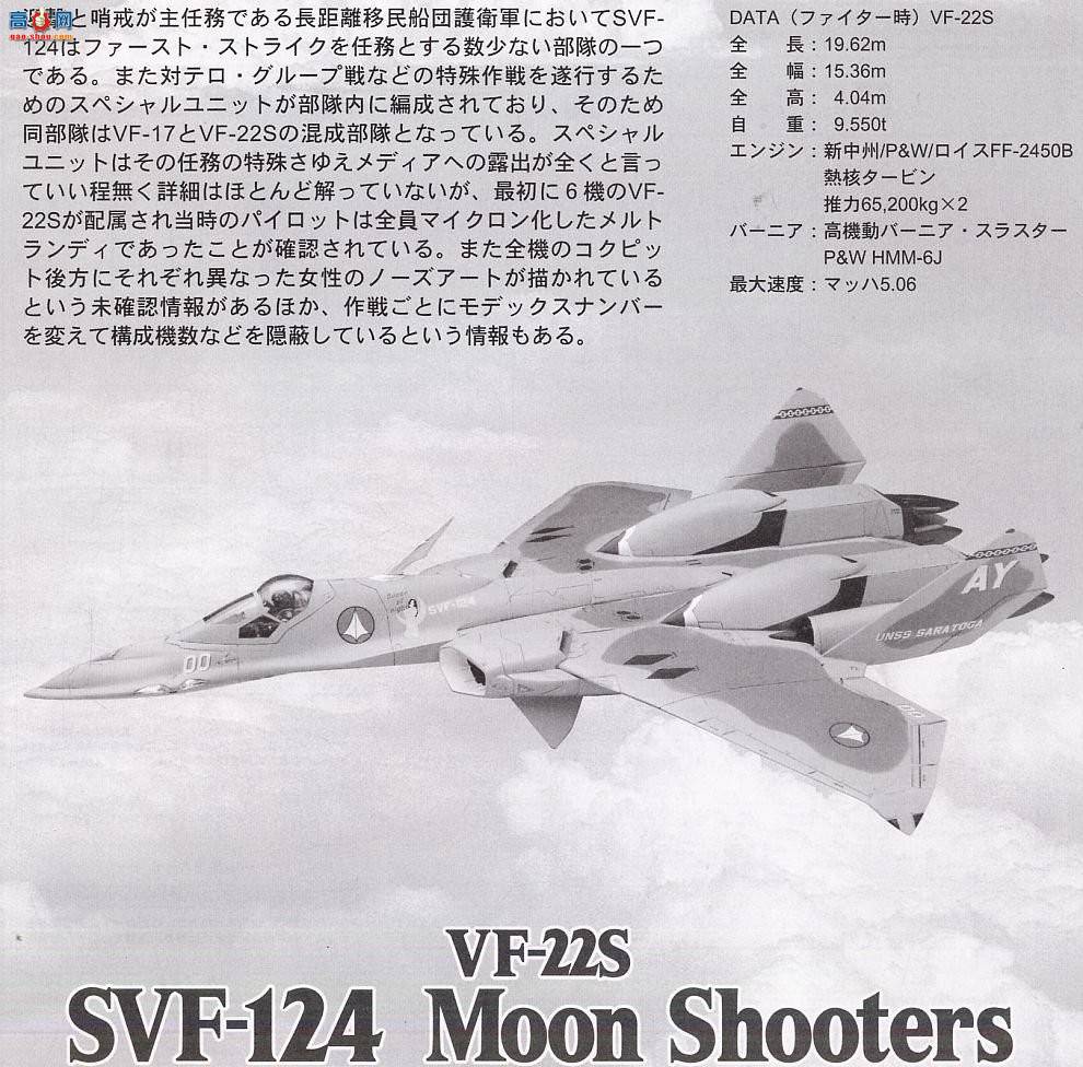 ȴ ʱҪ ս 65784 VF-22S`SVF-124`