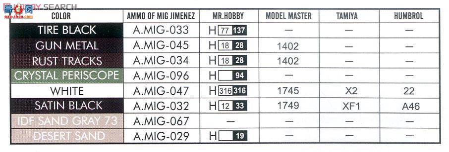 С���� ̹�� 05576 ��ɫ�е���6��ս̹��