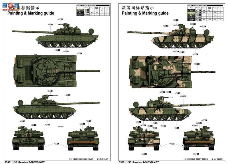 С ̹ 05581 ˹T-80BVDս̹