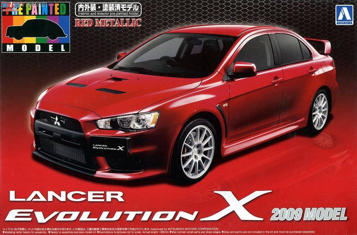 �ൺ�� Ԥ��ɫ 27 008027 Lancer Evolution X 2009�������ɫ��