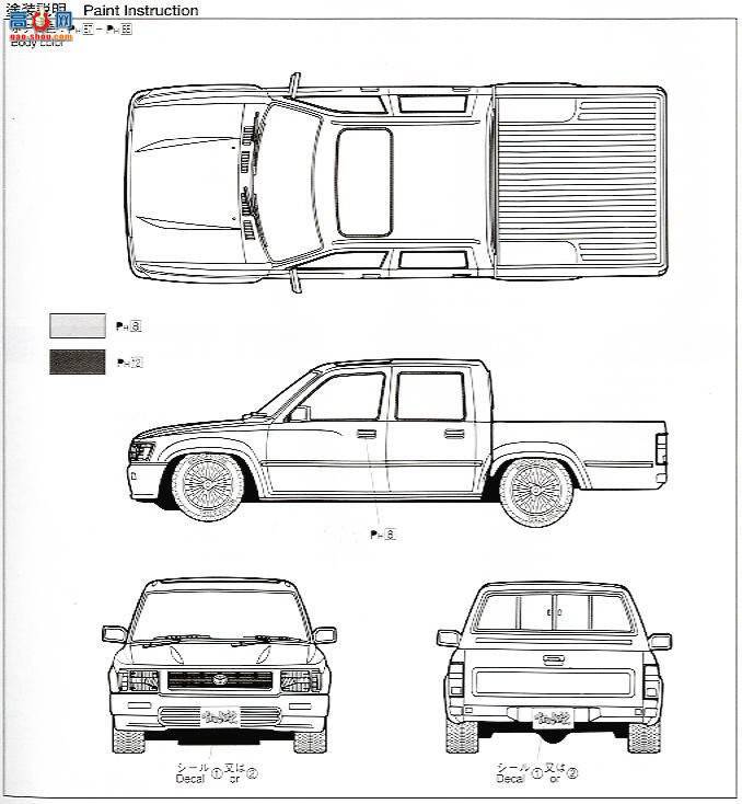 �ൺ�� Ƥ�� 7 031629 Hilux W��ʻ��Lowrider