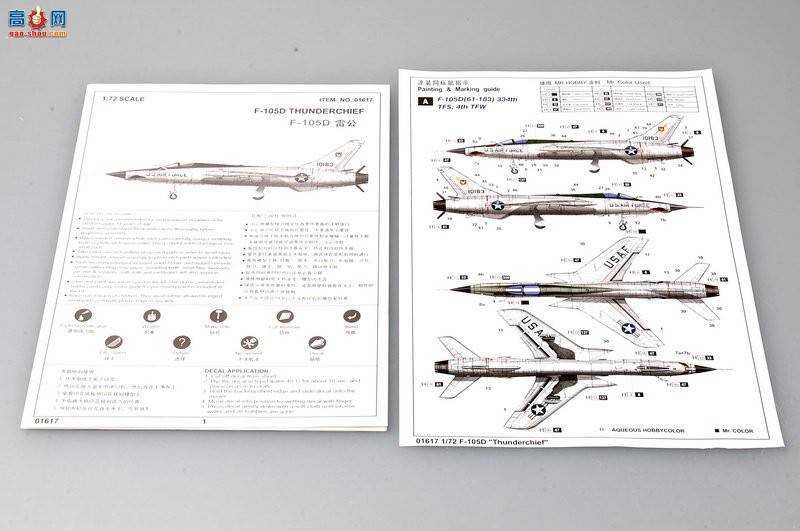 С ս 01617 F-105D׹