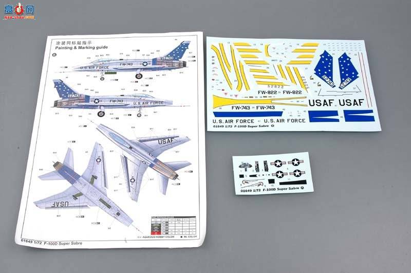 С���� ս���� 01649 F-100D�����嵶��ս����