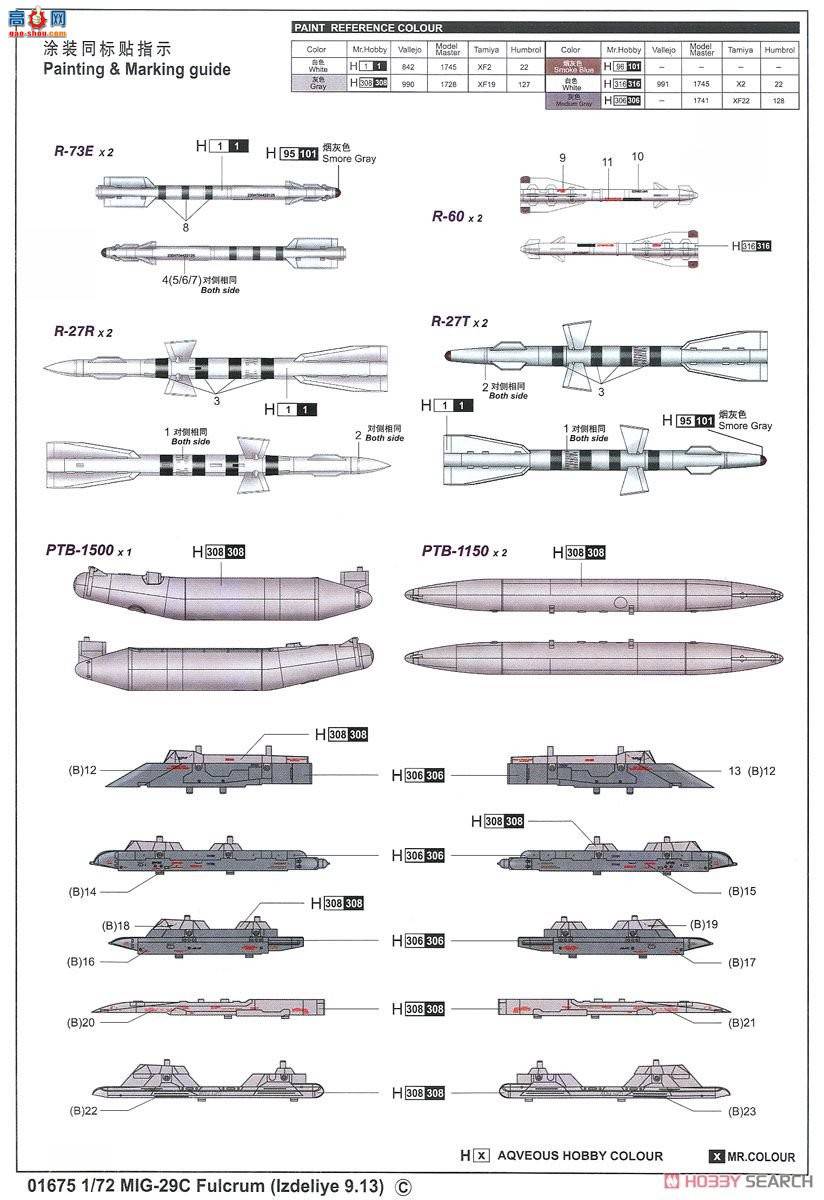С���� ս���� 01675 MIG-29C��֧�㡱ս����(Izdeliye 9.13)