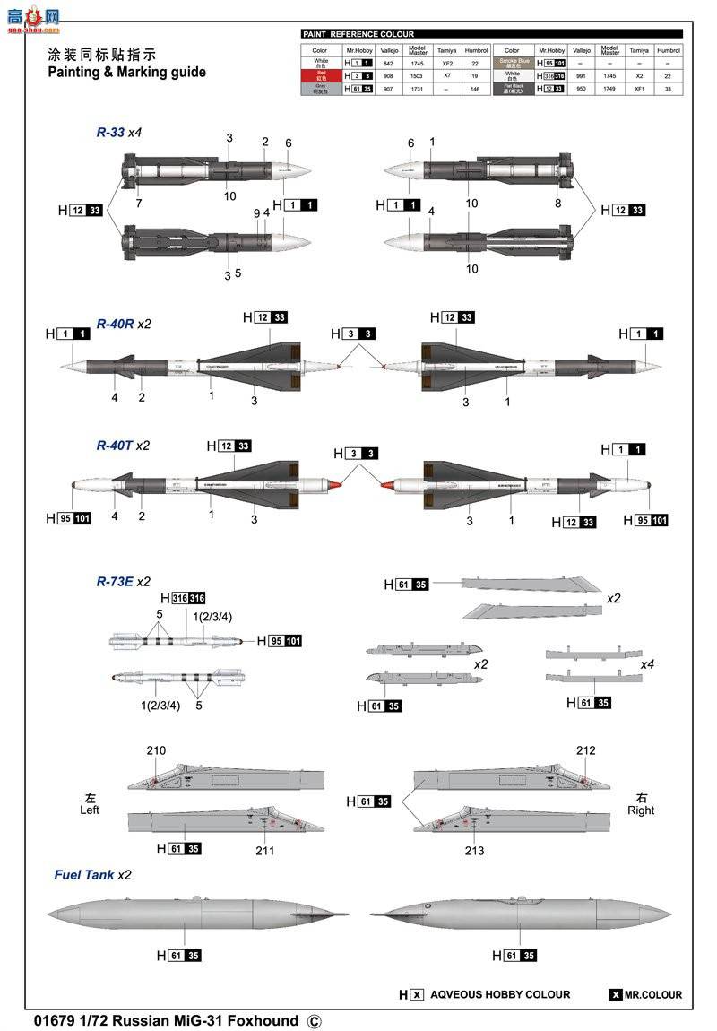 С���� ս���� 01679 MiG-31������Ȯ��