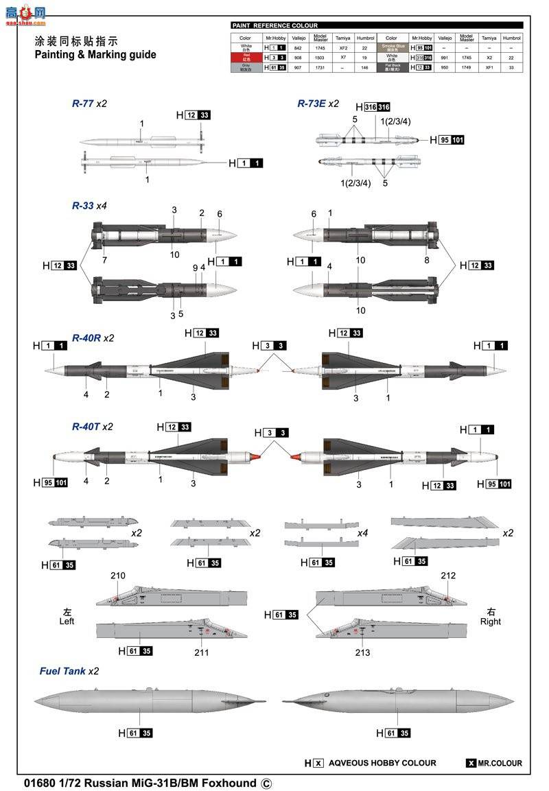 С���� ս���� 01680 MiG-31B%BM������Ȯ��