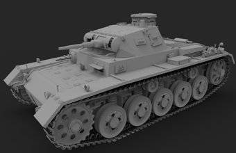  ̹ CB35134 ¾Pz.Kpfw IIIA̹(Sd Kfz 141