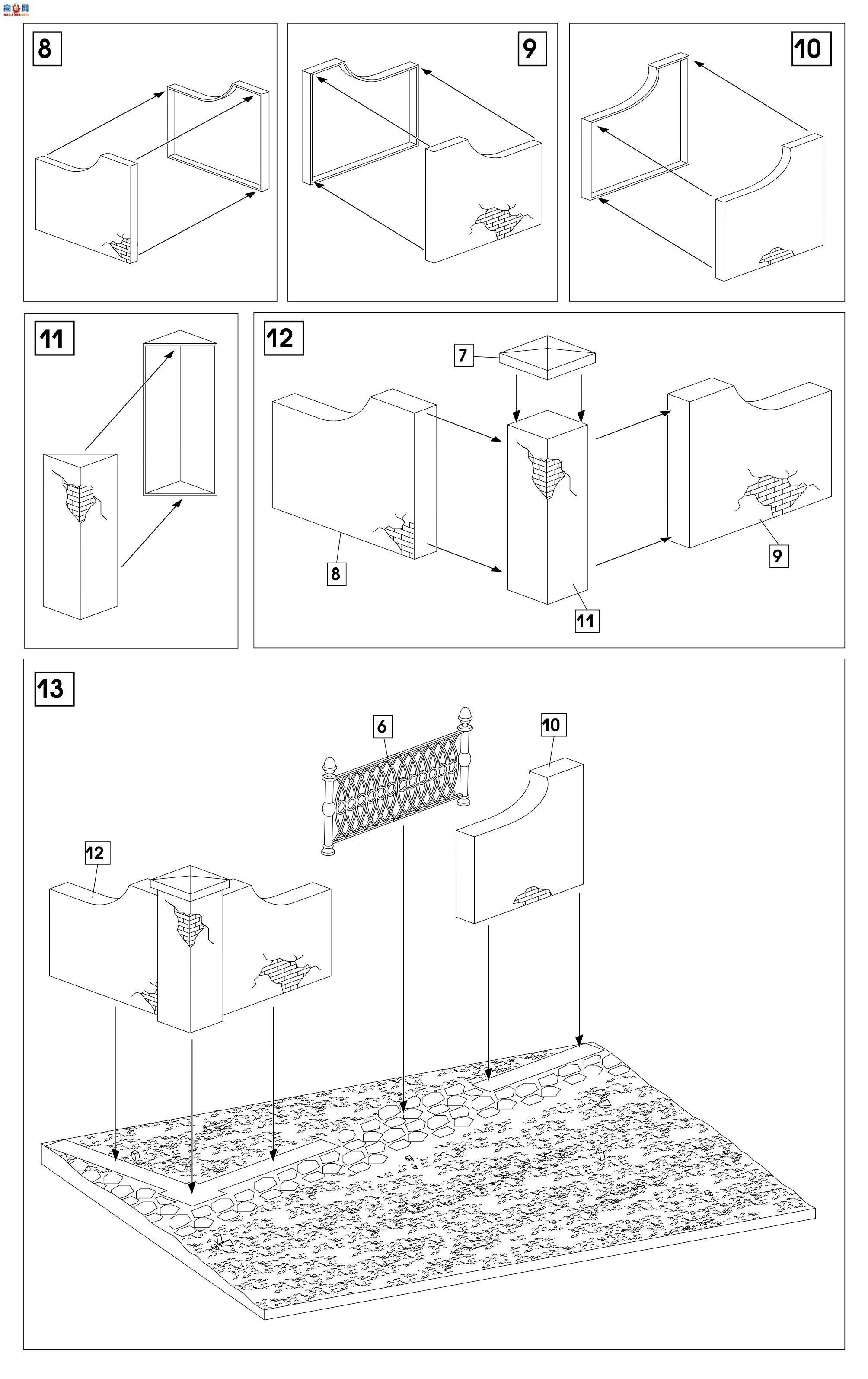Miniart ���� 36051 ���泡�� ��԰ǽ