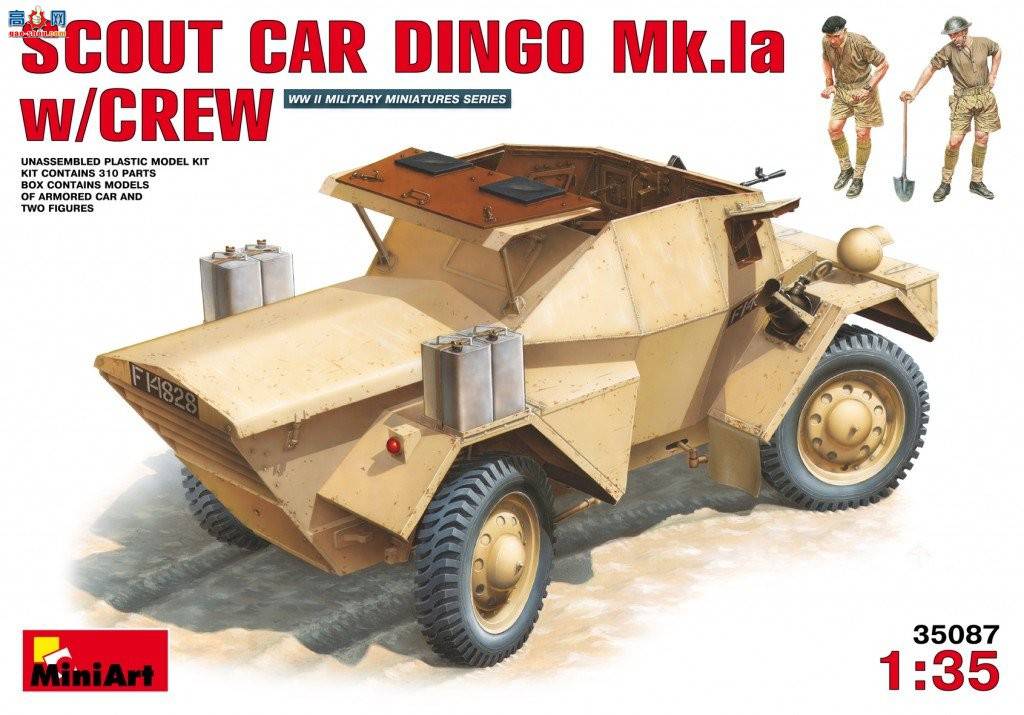 MiniArt װ׳ 35087 Ӣ쳵Ұ MK.1ʿ