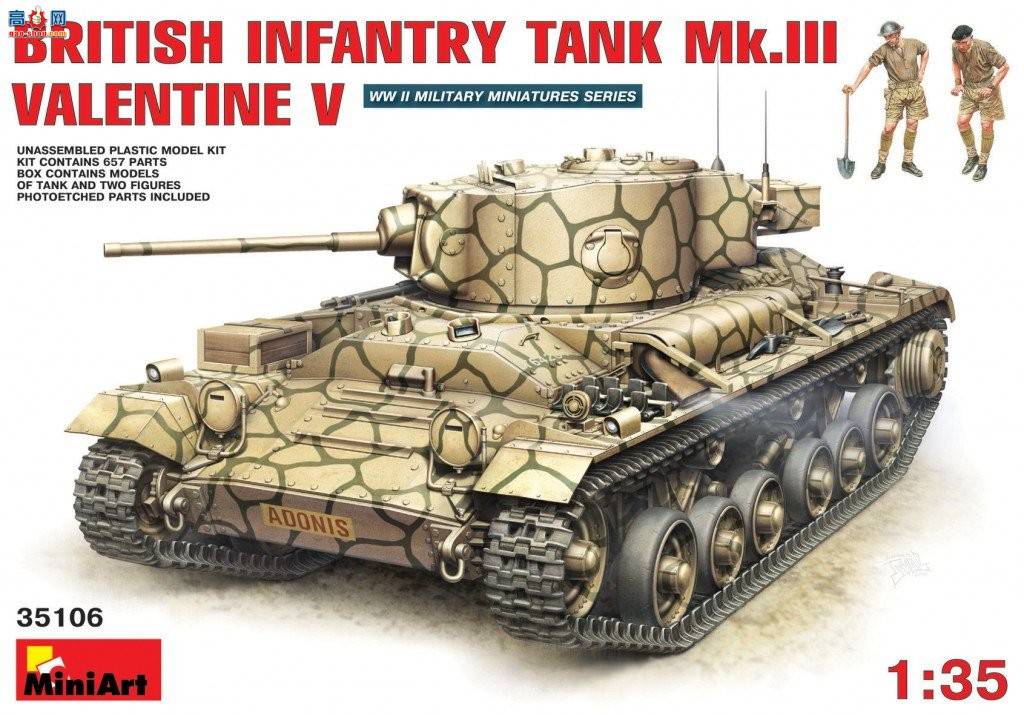 MiniArt ̹ 35106 ׶V Mk.3 Ӣ̹
