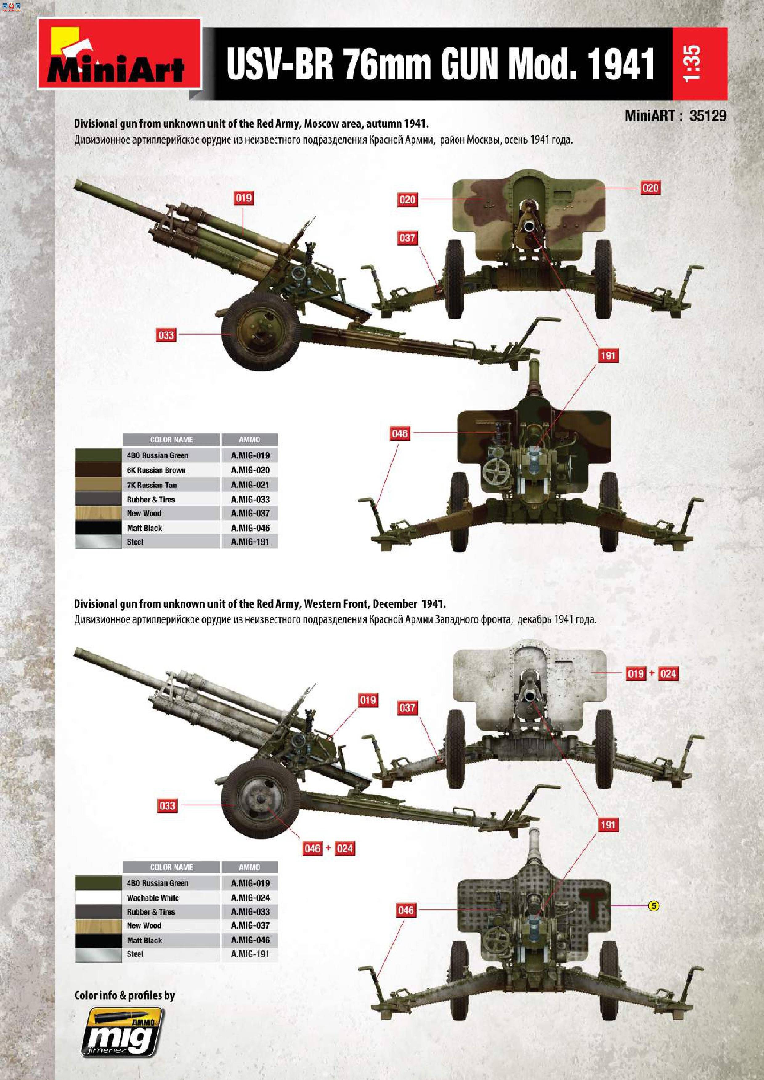 MiniArt  35129 սUSV-BR 76-mm  ǰ&amp;