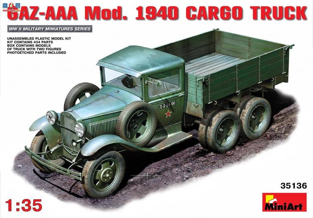 MiniArt  35136 GAZ-AAA Mod. 1940. ˿