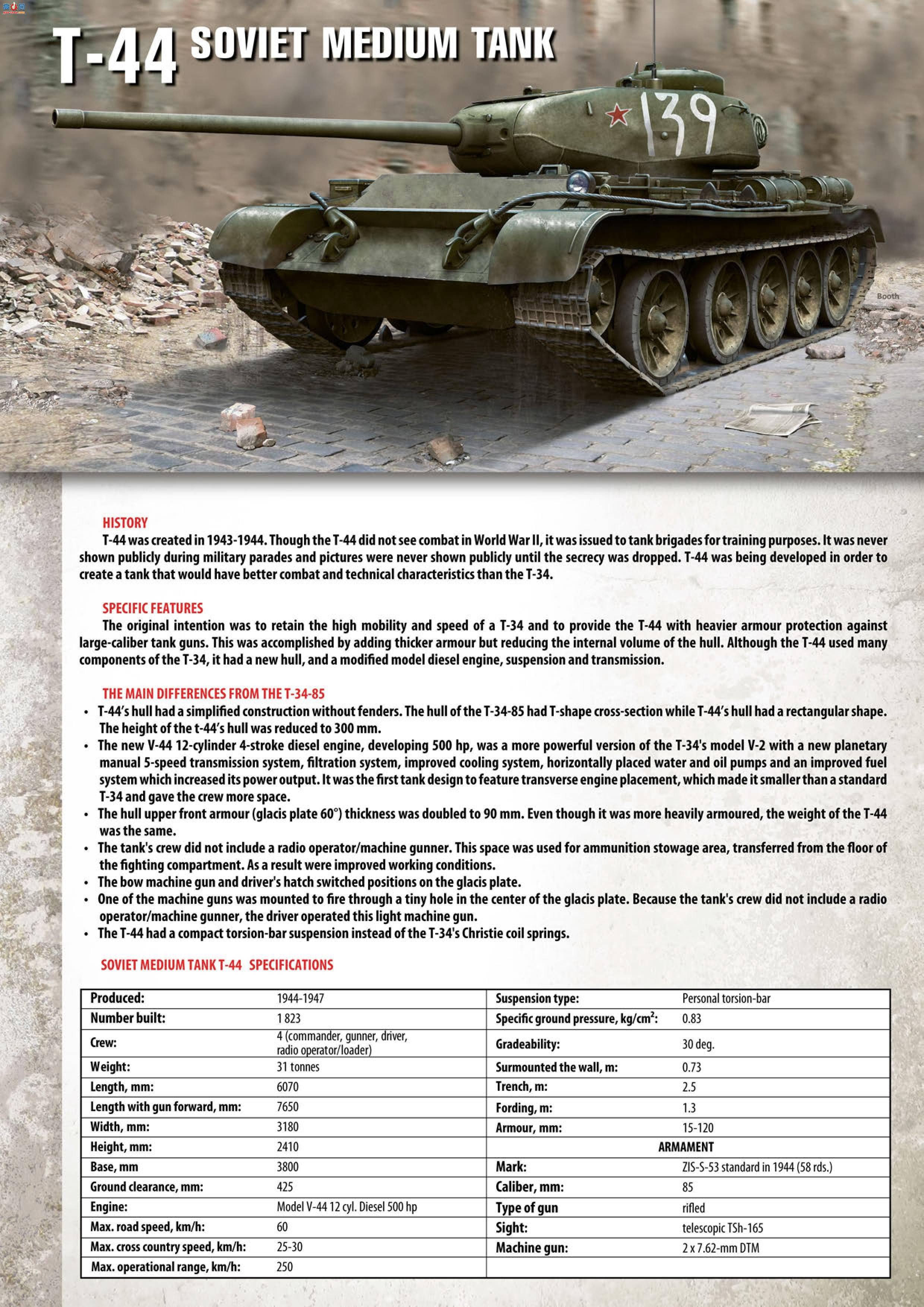 MiniArt ̹ 35193 T-44 ̹