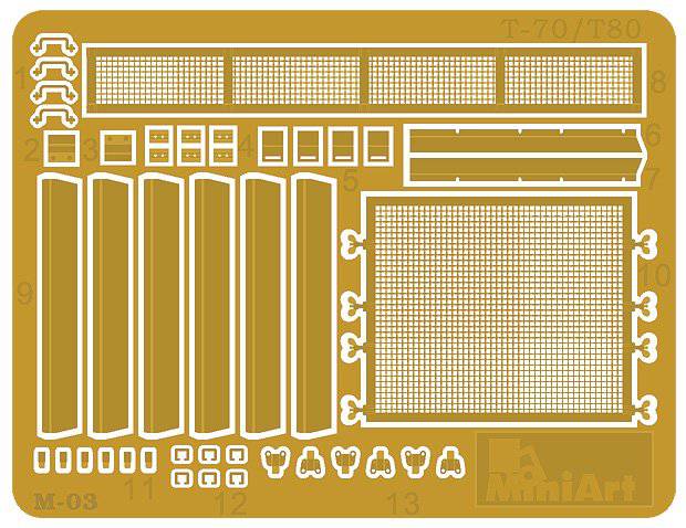 MiniArt ̹ 35194 T-70M ر
