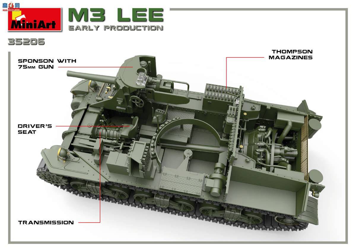 MiniArt ̹ 35206 M3LEE  ̹ ڹ