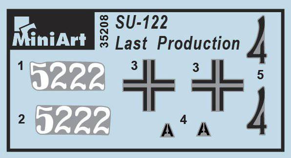 MiniArt  35208 SU-122  ڹ