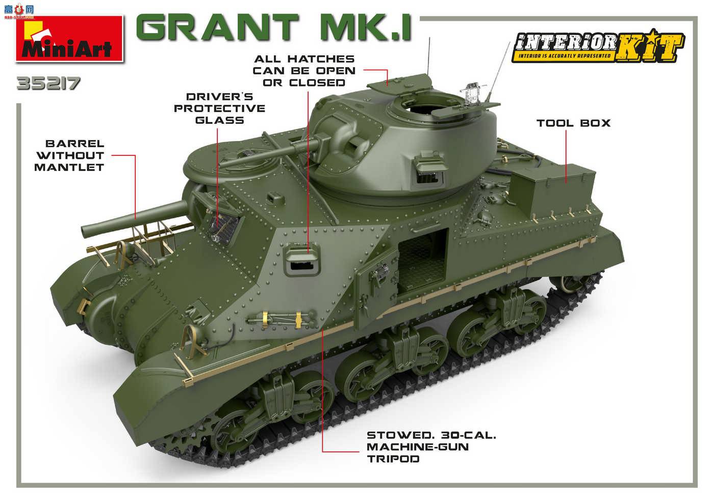 MiniArt ̹ 35217  Mk.I ̹ ڹ