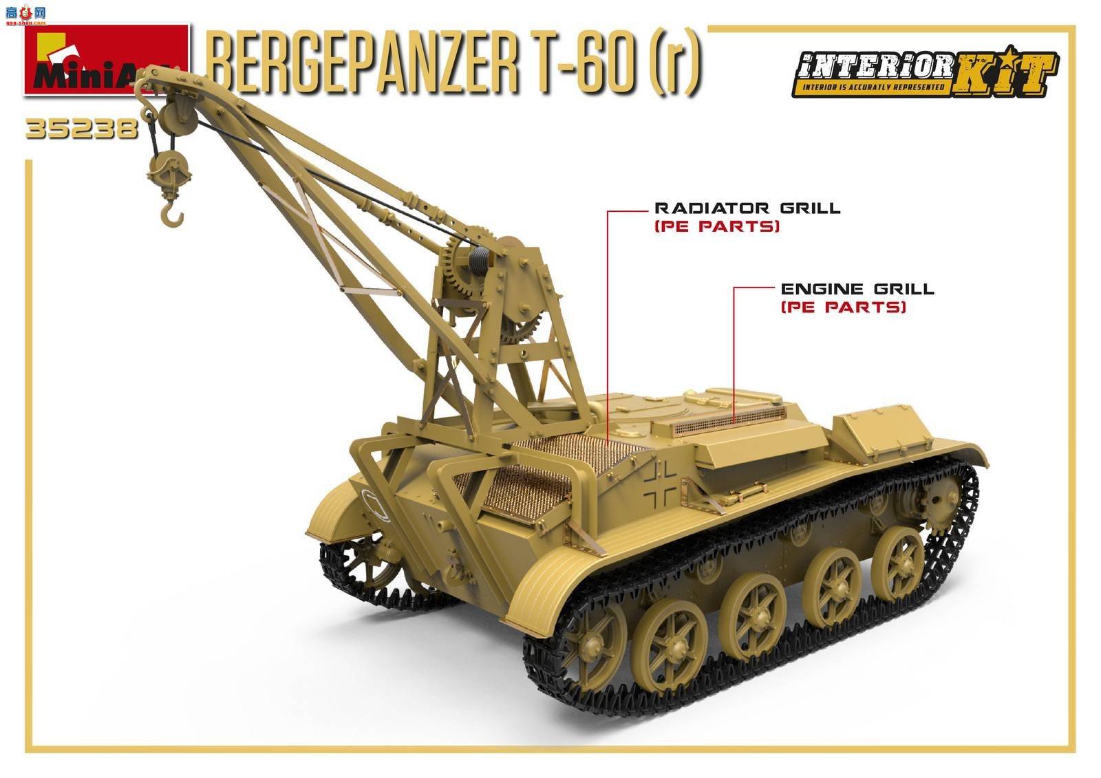 MiniArt ά޳ 35238 T-60 ( r )̹˾Ԯ ڹ