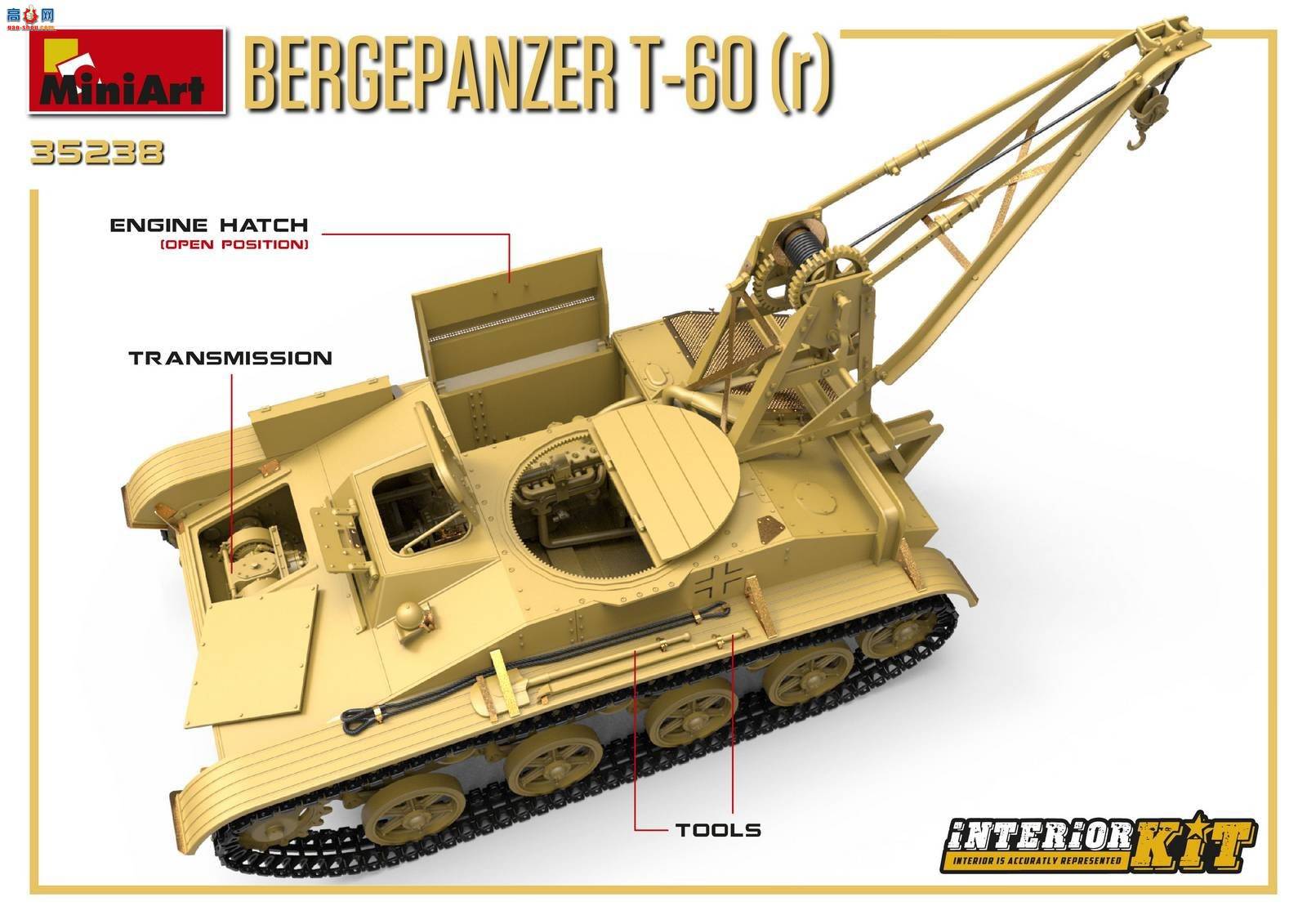 MiniArt ά޳ 35238 T-60 ( r )̹˾Ԯ ڹ