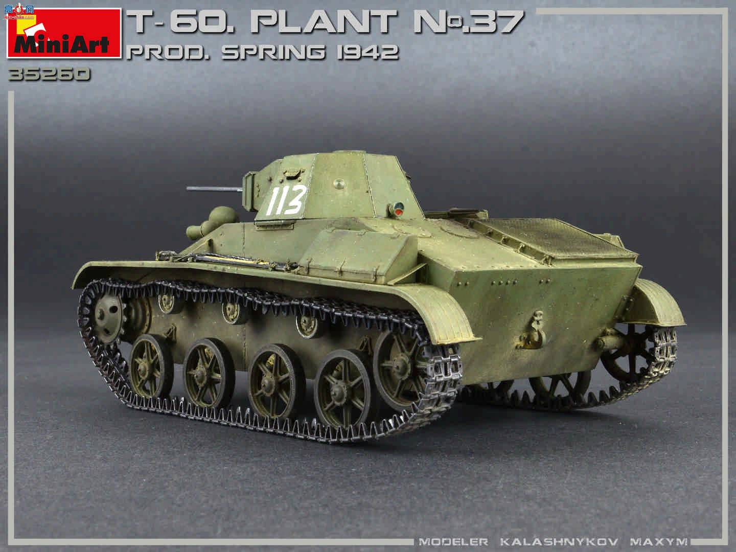 MiniArt ̹ 35260 T-60̹ˣ37Ź˹ά˹ˣ 1942ʹڹ