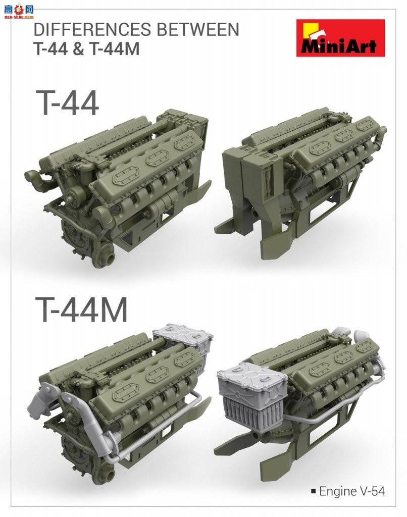 MiniArt ̹ 37002 T-44M ̹