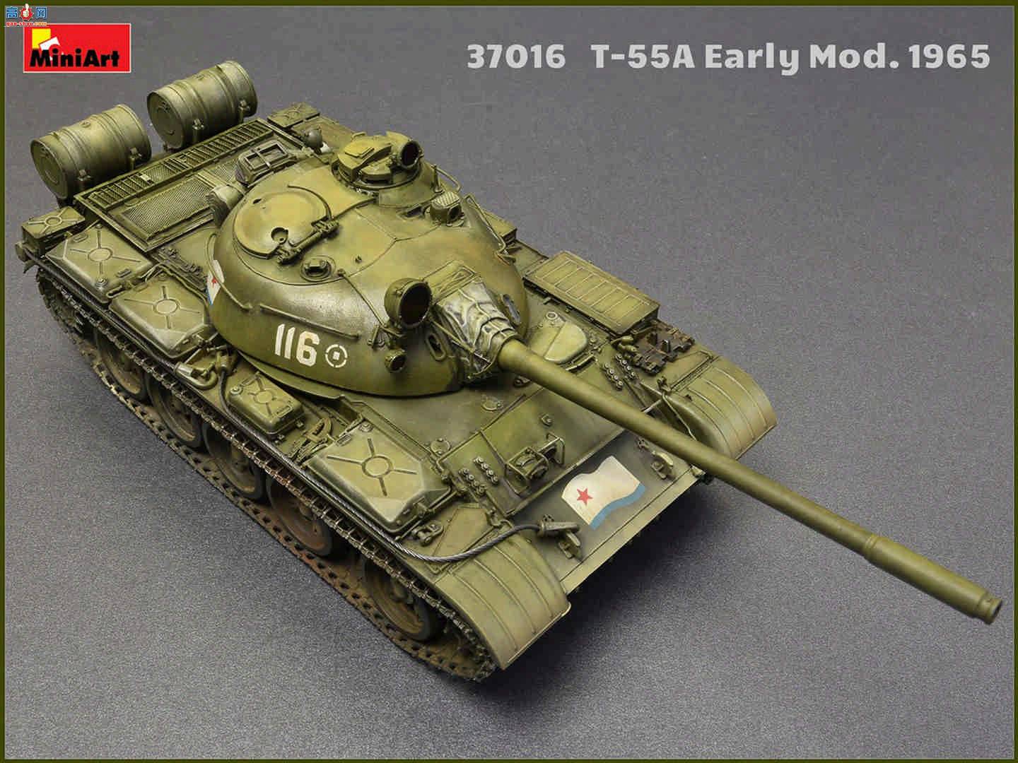 MiniArt ̹ 37016 T-55A 1965꺬ڹ